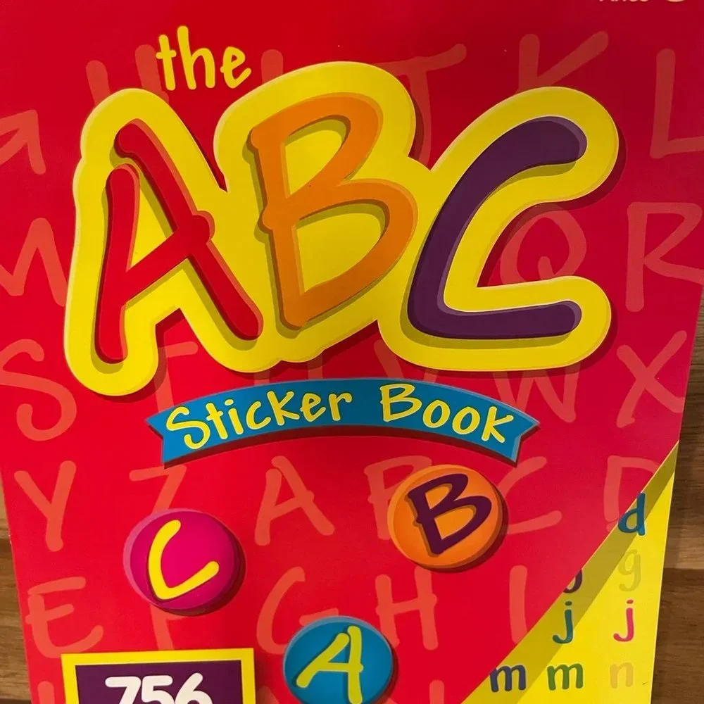 Darice Kids School Supplies Crafts Sticker Books Set of 3